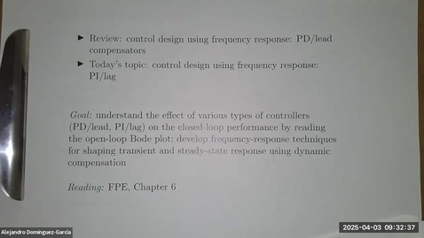 Thumbnail for [ECE 486, SP '24] Lecture 19, 04/03/2025