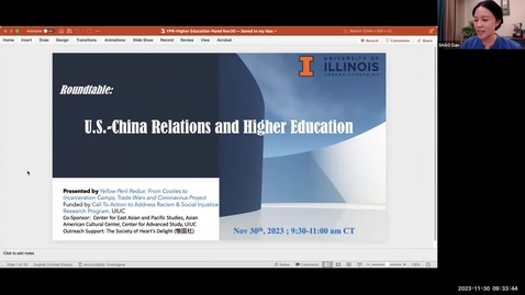 Thumbnail for entry YPR Roundtable:  U.S.-China Relations and Higher Education