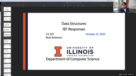 Thumbnail for Bonus Video: IEF Responses and Upcoming Course Changes