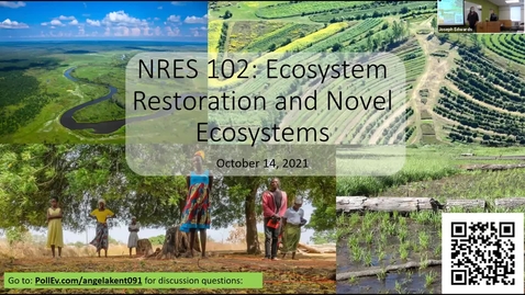 Thumbnail for NRES 102 Module 8 discussion