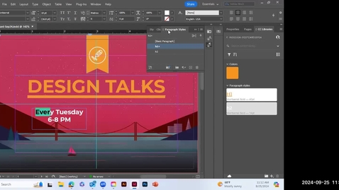 Thumbnail for InDesign Getting Started: create a postcard