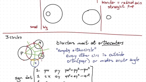 Thumbnail for Mar 12: Randomized incremental analysis, power diagrams, 3d convex hulls