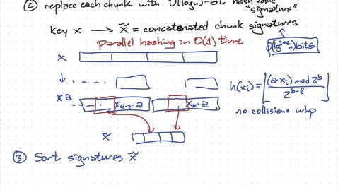 Thumbnail for Apr 24: Fast integer sorting — Range reduction, signature sort
