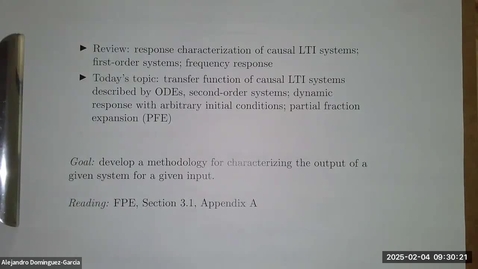 Thumbnail for [ECE 486, SP '24] Lecture 5, 02/04/2025