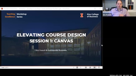 Thumbnail for Elevating Course Design Session 1: Canvas