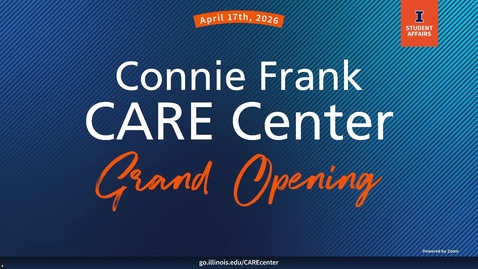 Thumbnail for Connie Frank CARE Center Grand Opening 