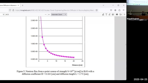 Thumbnail for Lecture 34 Spring 2025-NPRE 402-Nuclear Power Engineering-Dr Magdi Ragheb Sections D3, D4, ONL