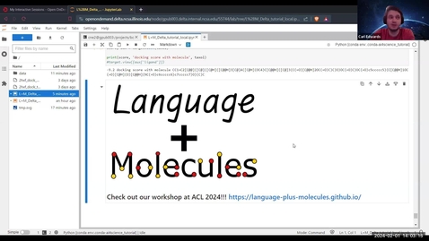 Thumbnail for AI for Science using Delta - Session 9: NLP for Chemistry Applications