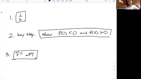 Thumbnail for Math 221 Week 3 Problem Session