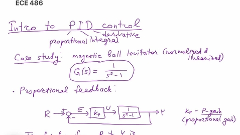 Thumbnail for ECE 486 Fall 2023 (pre-recorded lecture)
