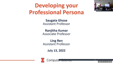 Thumbnail for SRP Lunch and Learn: Developing your persona