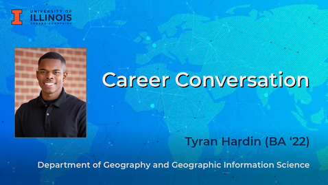 Thumbnail for entry Career Conversation: Tyran Hardin