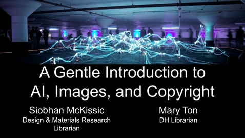 Thumbnail for A Gentle Introduction to AI, Art, and Copyright