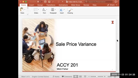 Thumbnail for Sales Price Variance