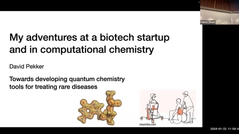 Thumbnail for AJL-ICMT Seminar: David Pekker, University of Pittsburgh, 1/22/2024