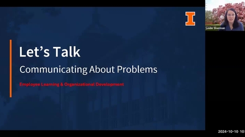 Thumbnail for WIT Workshop: Let’s Talk: Communicating About Problems