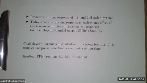 Thumbnail for [ECE 486, SP '24] Lecture 7, 02/11/2025