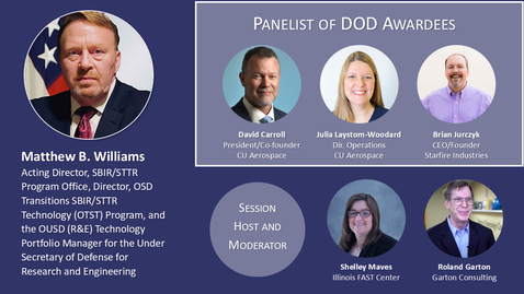 Thumbnail for SBIR/STTR Webinar: Department of Defense (DOD) Programs