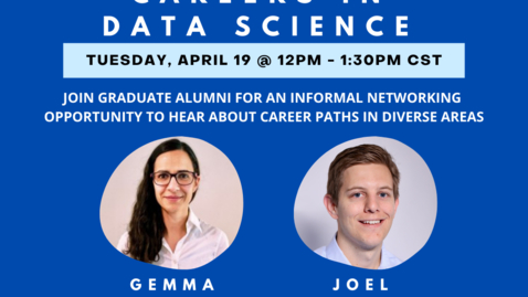 Thumbnail for Graduate Careers Exploration Week: Careers in Data Science