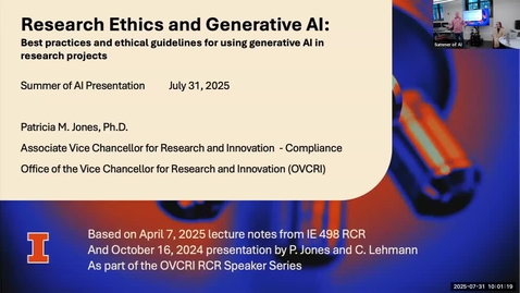 Thumbnail for Research Ethics and Generative AI