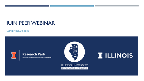 Thumbnail for IUN Peer Webinar - September 20, 2023