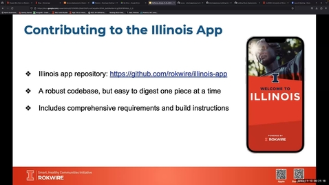 Thumbnail for Caffeine Break - Clint Stearns, Contributing to the Illinois app and Rokwire - Friday, November 10, 2023
