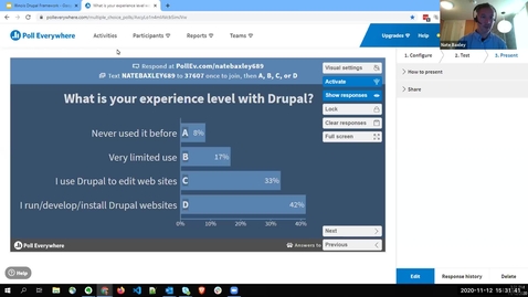 Thumbnail for Illinois Drupal Framework: Coming Together to Create Powerful Websites - Fall 2020 IT Pro Forum