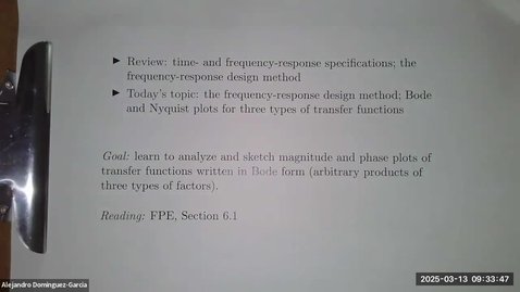 Thumbnail for [ECE 486, SP '24] Lecture 15, 03/13/2025