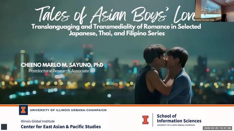 Thumbnail for “Tales of Asian Boys’ Love: Translanguaging and Transmediality of Romance in Selected Japanese, Thai, and Filipino Series” | Cheeno Marlo M. Sayuno