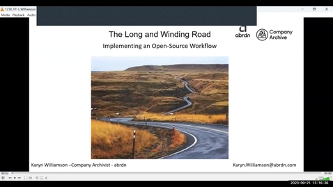 Thumbnail for From Theory to Practice session 3 - iPRES HH1