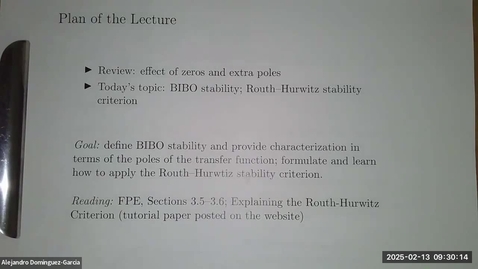 Thumbnail for [ECE 486, SP '24] Lecture 8, 02/13/2025