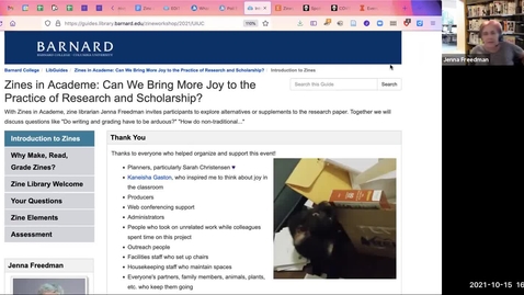 Thumbnail for Zines in Academe: Can We Bring Joy to the Practice of Research and Scholarship?