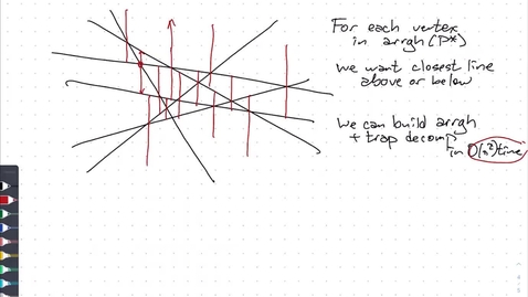 Thumbnail for Apr 6: Applications of line arrangements