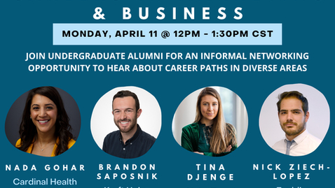 Thumbnail for Undergraduate Careers Exploration Week: Careers in Marketing &amp; Business