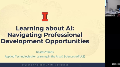 Thumbnail for Learning about AI: Navigating Professional Development Opportunities