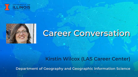 Thumbnail for entry Career Conversation: Kirstin Wilcox