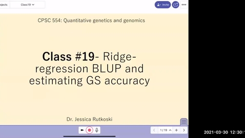 Thumbnail for entry Spring 2021-CPSC 554-Quant Genetics and Genomics-Section A