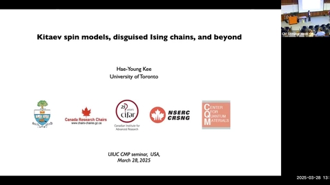 Thumbnail for Condensed Matter Seminar - Hae-Young Kee, University of Toronto