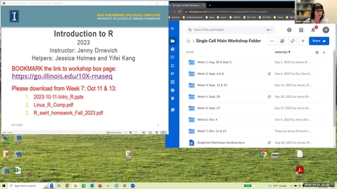 Thumbnail for 10/11/23 - Intro to R