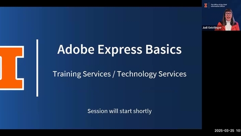 Thumbnail for Adobe Express Basics