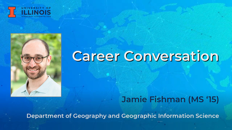 Thumbnail for entry Career Conversation: Jamie Fishman