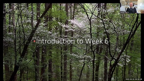 Thumbnail for NRES 101 - Week 6 Introduction