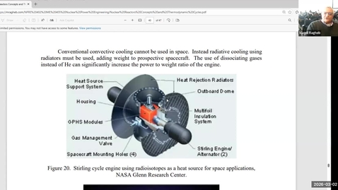 Thumbnail for Lecture 16 Spring 2026-NPRE 402-Nuclear Power Engineering Dr Magdi Ragheb -Sections D3, D4, ONL