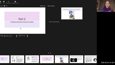 Thumbnail for Part 2: Infants and Toddlers (CI 443 Week 3 Asynchronous Class)