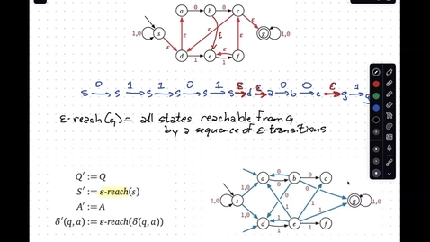 Thumbnail for Sep 07: NFA variations and (most of) Kleene’s theorem