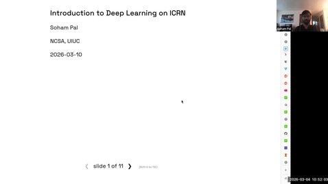 Thumbnail for Introduction to Deep Learning with ICRN