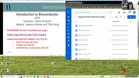 Thumbnail for 10/20/23 - Intro to Bioconductor Part 1