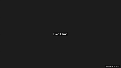 Thumbnail for Physics Colloquium - Fred Lamb 09/24/25