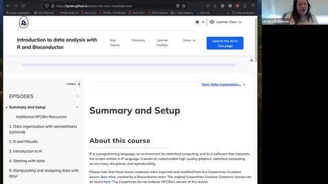 Thumbnail for Episode 0: Summary &amp; Setup (R)
