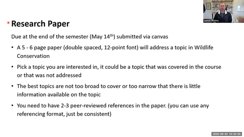 Thumbnail for NRES 101 - Research Paper